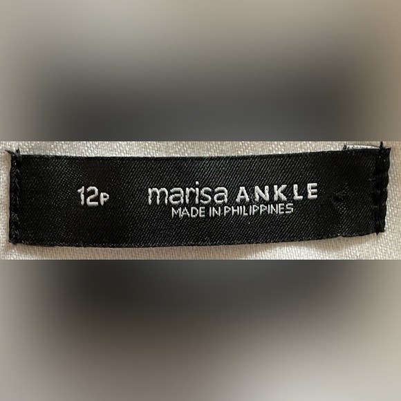 Ann Taylor LOFT Women’s Size 12 Petite Brown & Beige Marisa Ankle Pant - Picture 7 of 7